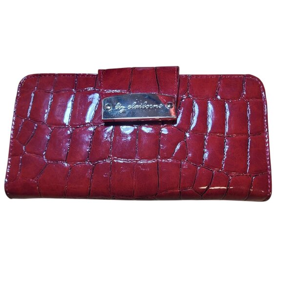 Vintage Liz Claiborne Wallet Clutch Checkbook ID Coin Cards Billfold - Picture 1 of 16